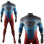 Young Justice Superboy Costume - Black Blue Bodysuit Superboy Cosplay