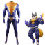 Live A Hero Wolfman Costume - Yellow Bodysuit Wolfman Cosplay