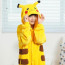 Kids Pikachu Onesie Jumpsuit Costume