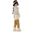 Girls Wizard of Oz Scarecrow Costume - Shirt Pants Hat Scarecrow Cosplay