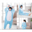 Kids Light Blue Rabbit Costume - Onesie Jumpsuit Light Blue Rabbit Cosplay