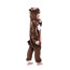 Kids Red Nose Bear Costume - Onesie Jumpsuit Red Nose Bear Cosplay