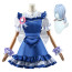 Genshin Impact Sigewinne Costume - Blue White Dress Sigewinne Cosplay
