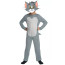 Kids Tom and Jerry Tom Costume - Overall Mask Set Tom Cosplay
