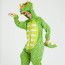 Kids Light Green Triceratops Costume - Onesie Jumpsuit Light Green Triceratops Cosplay