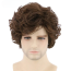 Harry Styles Wig - Curly Brown Wig Harry Styles Cosplay Costume