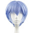 Neon Genesis Evangelion Rei Ayanami Wig  - Rei Ayanami Cosplay Costume Wig 